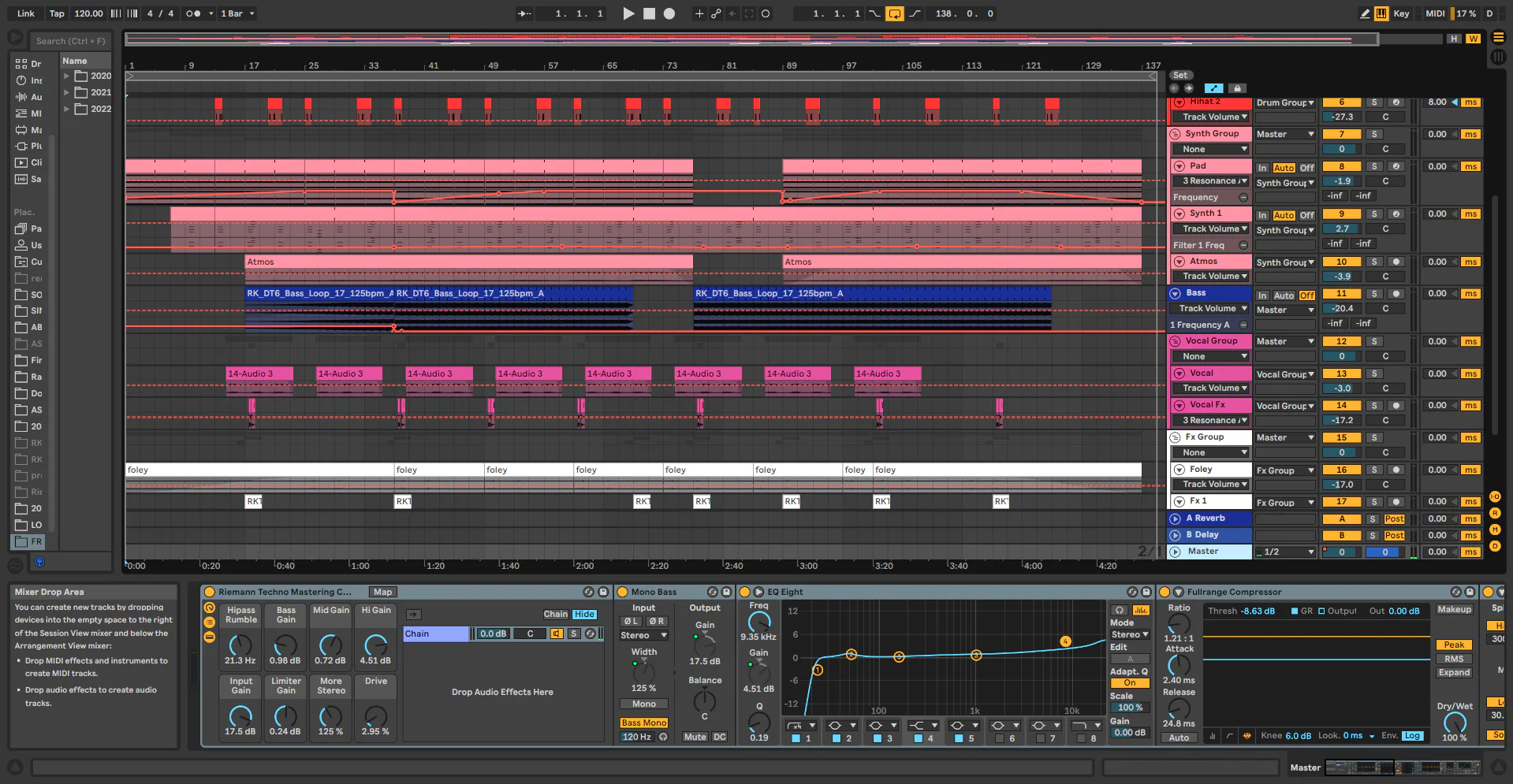 Riemann Dub Techno 09 Template for Ableton Live 10 (and 11 and higher) - Image 2