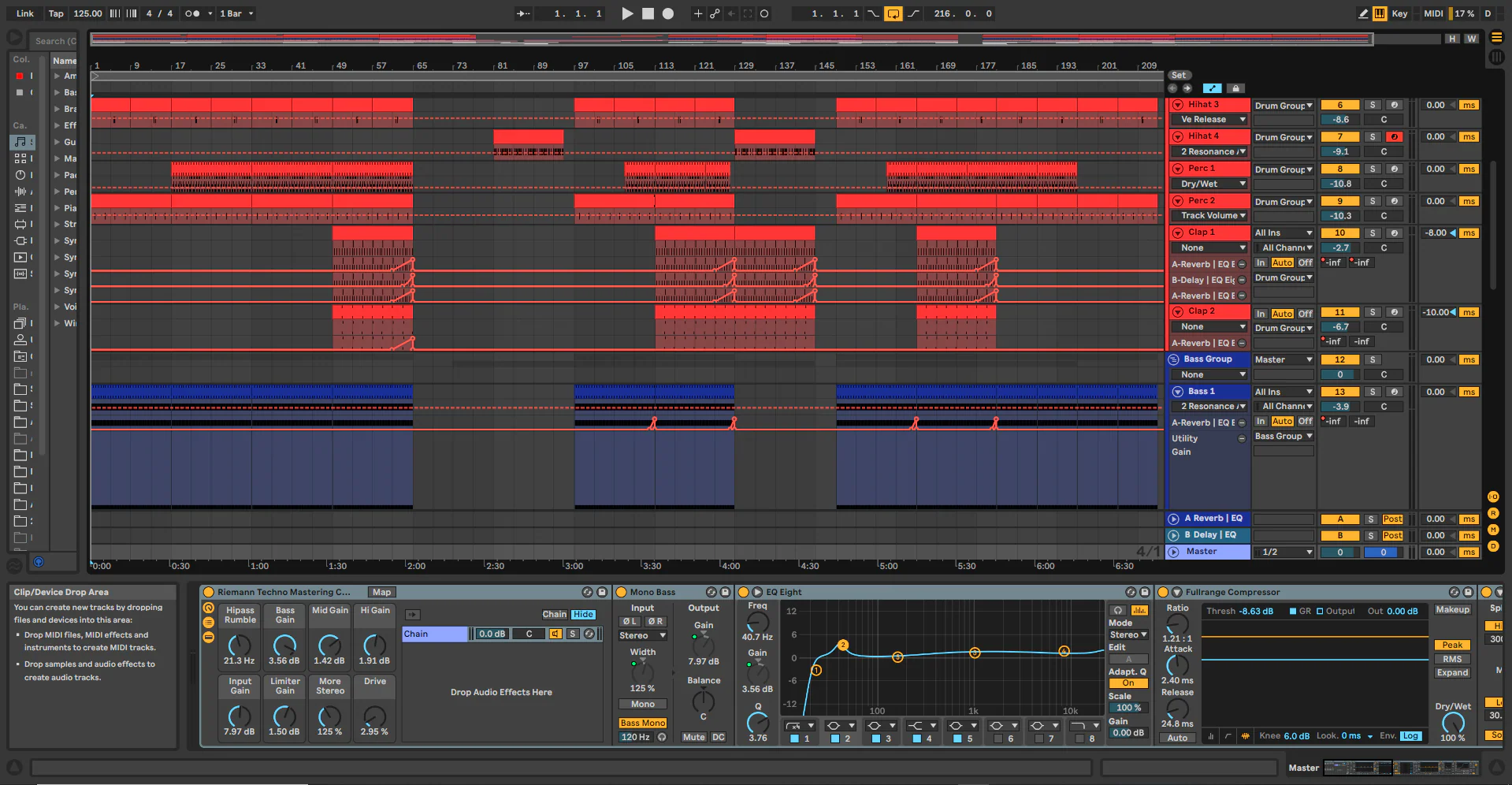 Riemann Melodic Techno 07 Template for Ableton Live 10 (and 11 and higher) - Image 2